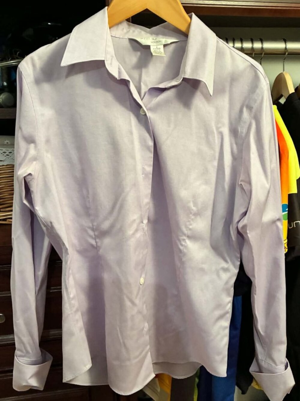 Petite Sophisticate Non-iron Blouse